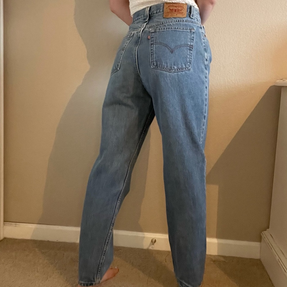 Levi’s Vintage 512 Orange Tag Slim Taper Mom Jeans